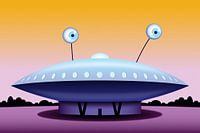 Das Raumschiff ist gelandet