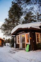 Souvenir house in Santa Claus Village