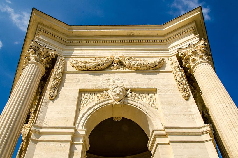Wasserturm chateau d'eau du Peyrou in Montpellier Frankreich von Dieter Walther