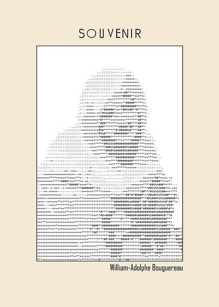 Souvenir - ascii kunst van DOA Project