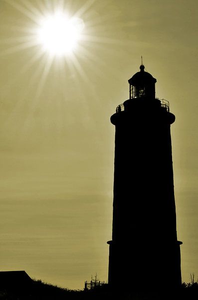 Ambiance du soir au phare - Suède par Peter Bergmann