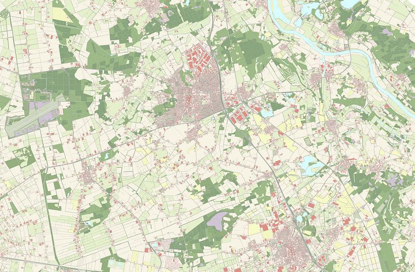 Karte von Venray von Rebel Ontwerp