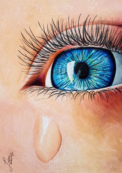 Eye Drawing by J.colordrawingz_