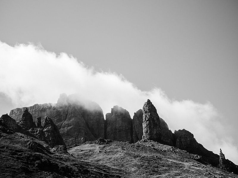 Vieil homme de Storr Scotland par Raisa Zwart Tirages photographiques de voyage
