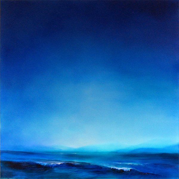 Espace libre - mer bleue par Annette Schmucker