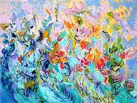 Strahlende florale Harmonie