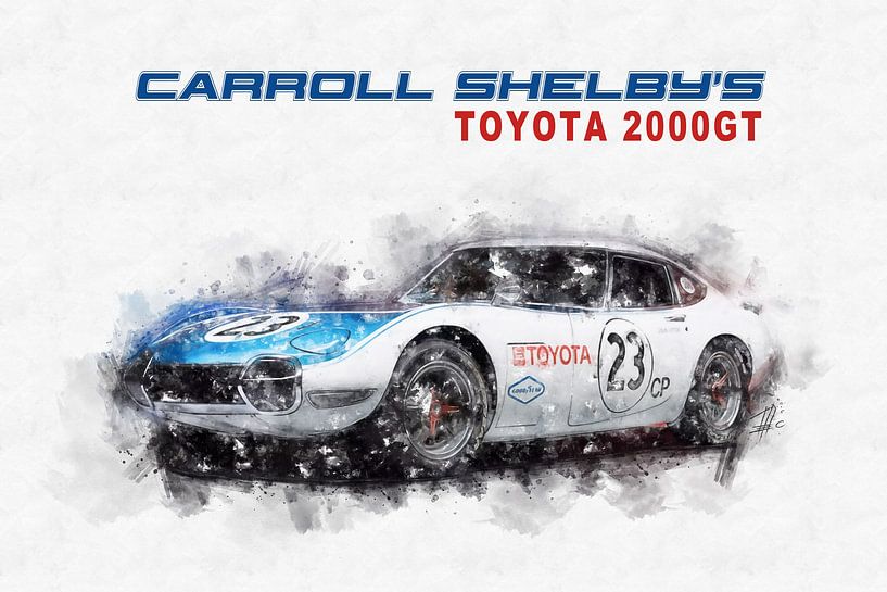 Carroll Shelby Toyota 2000GT von Theodor Decker