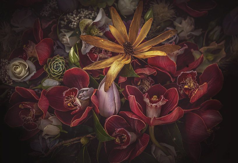 Yellow Flower by Marina de Wit