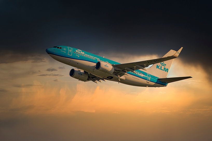 KLM Boeing 737-700, PH BGO von Gert Hilbink