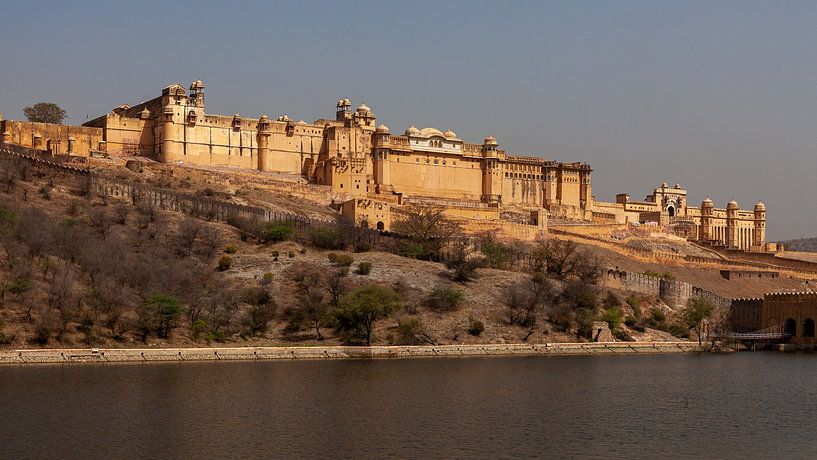 Amber Fort near Jaipur in India by Roland Brack