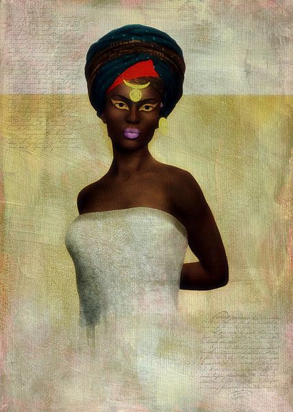 Woman of the world – African woman by Jan Keteleer