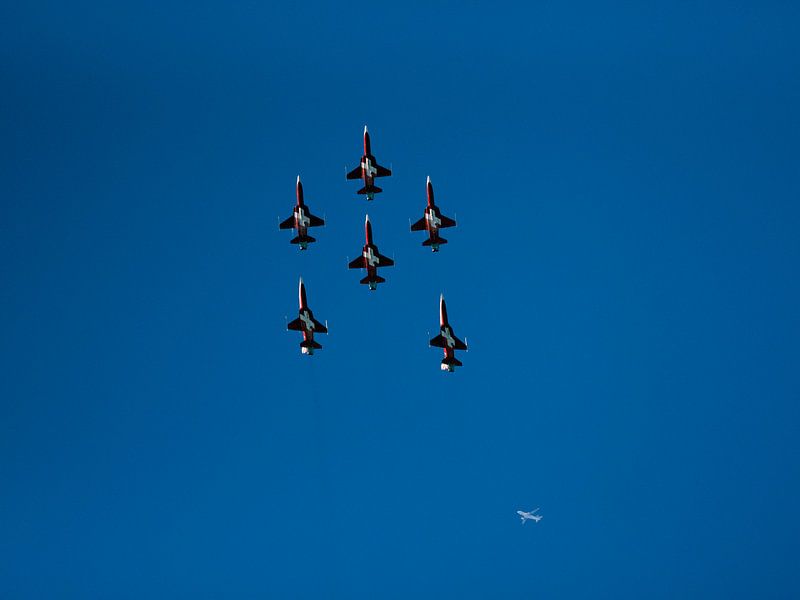 Fliegende Schweizer von Marq Photography