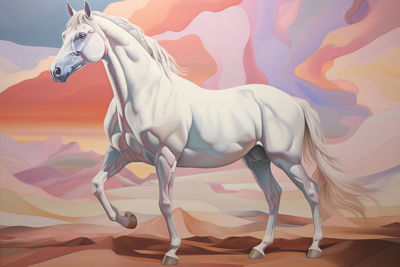 Pferdemalerei von Wunderbare Kunst