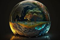 Le monde dans une sphère