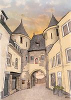 Kunstwerk: Valkenburg, Das Blocktor