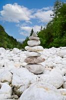 Die Soča ist ein echter Alpenfluss.