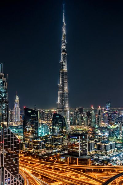 Dubai Skyline von Achim Thomae Photography