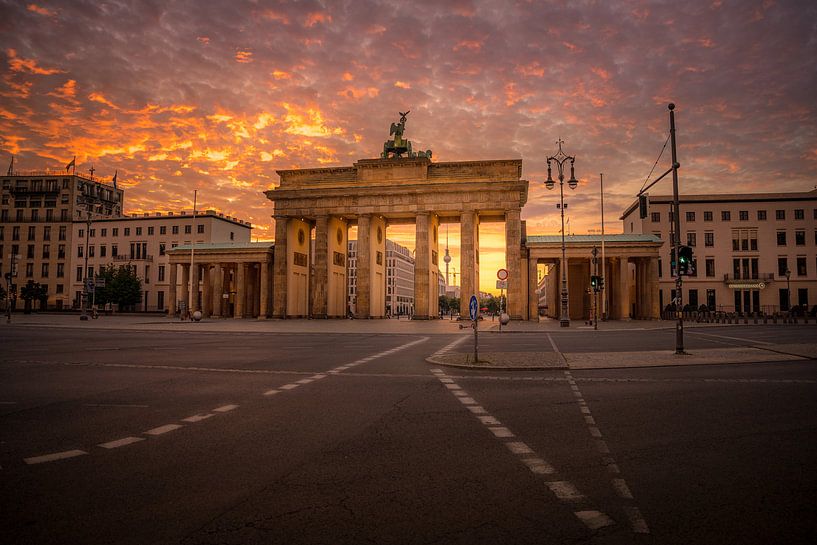 Berlin Brandenburg Gate 2020 by Iman Azizi