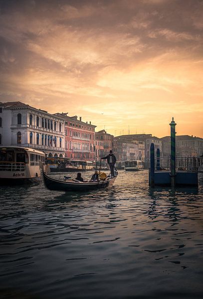 Sunset in Venice by Iman Azizi