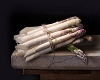 stillleben mit spargel