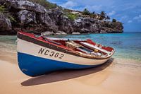 Vissersboot op Curacao