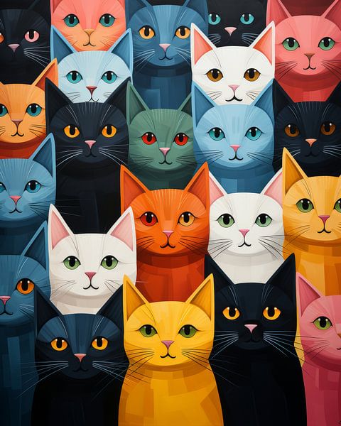 Des chats, des chats, des chats ! par Studio Allee