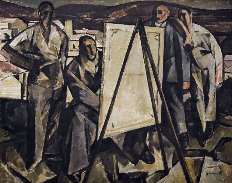 Ramah, Der Maler - 1922 von Atelier Liesjes