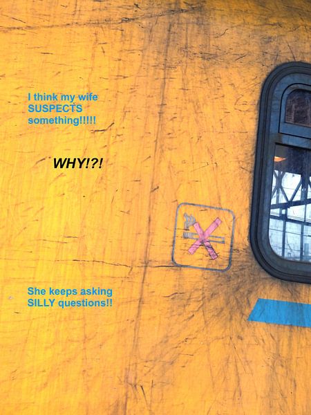 Small Talk: My Wife Suspects Something! von MoArt (Maurice Heuts)