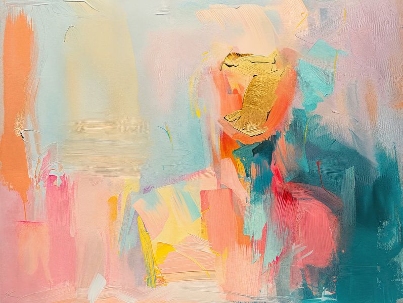 Frauenarbeit von Abstraktes Gemälde