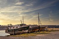Botenkerkhof in Camaret-sur-Mer in Bretagne, Frankrijk
