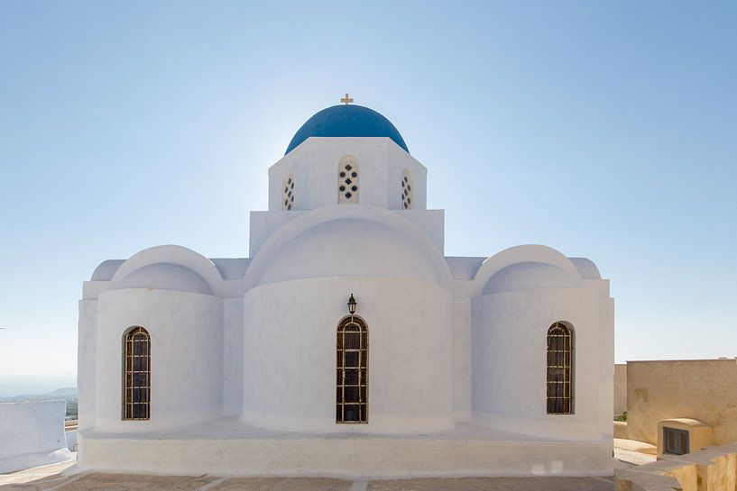 Church - Santorini by Dennis Eckert