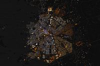 Carte de l'abstrait Apeldoorn