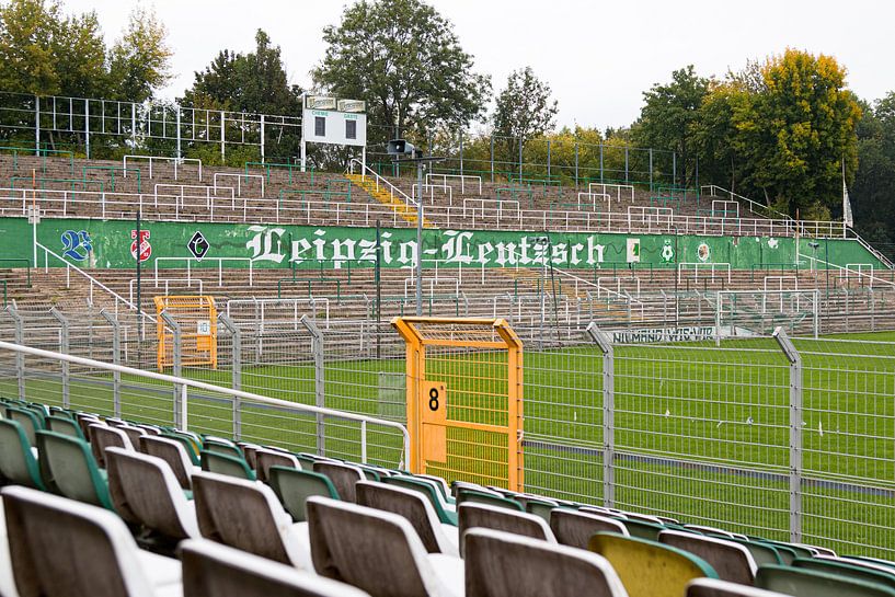 Alfred-Kunze-Sportpark, stade du BSG Chemie Leipzig par Martijn
