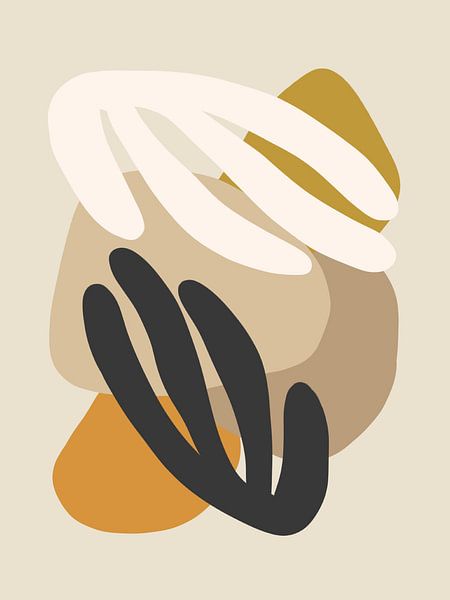 Formes florales de Matisse #3 par Bohomadic Studio