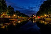 De Weerdsingel in de avond.