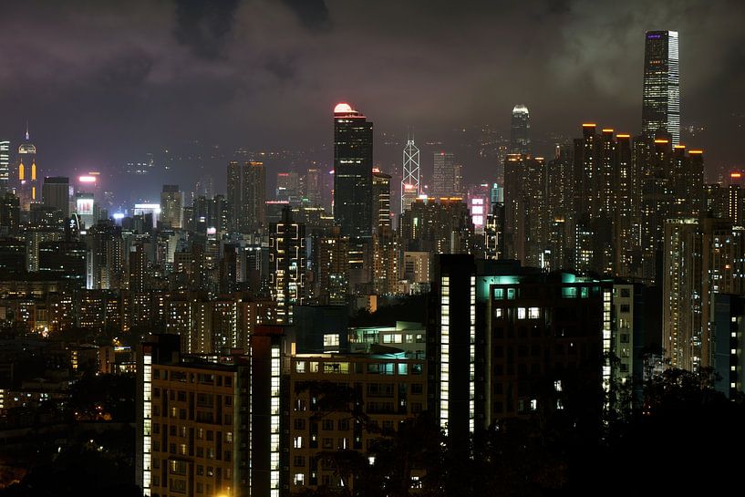 Hong Kong Skyline von Andrew Chang
