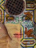 The woman with the azulejos