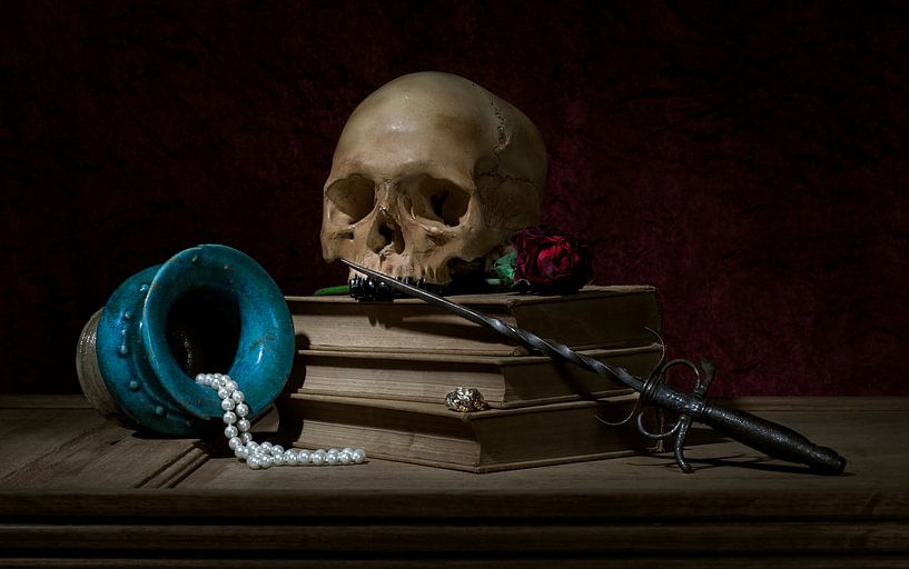 Stilleven met parels von Paul van der Lugt