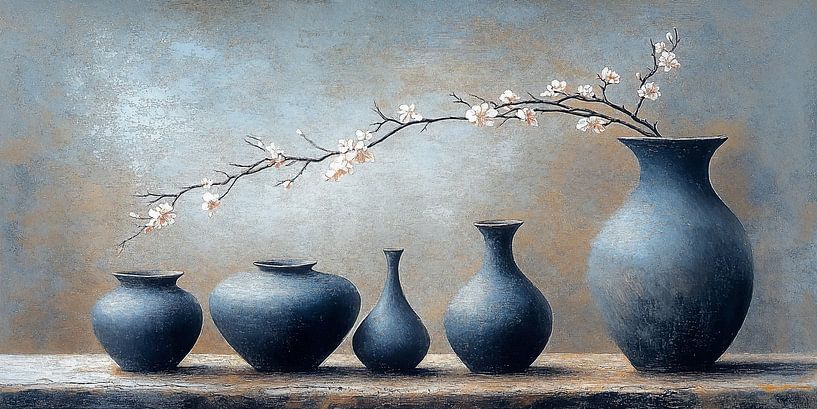 Stille in Blau von Studio BB