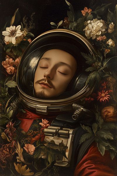 Astronaute endormi par Computer Dreams