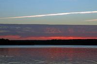 Coucher de soleil à la Rothko
