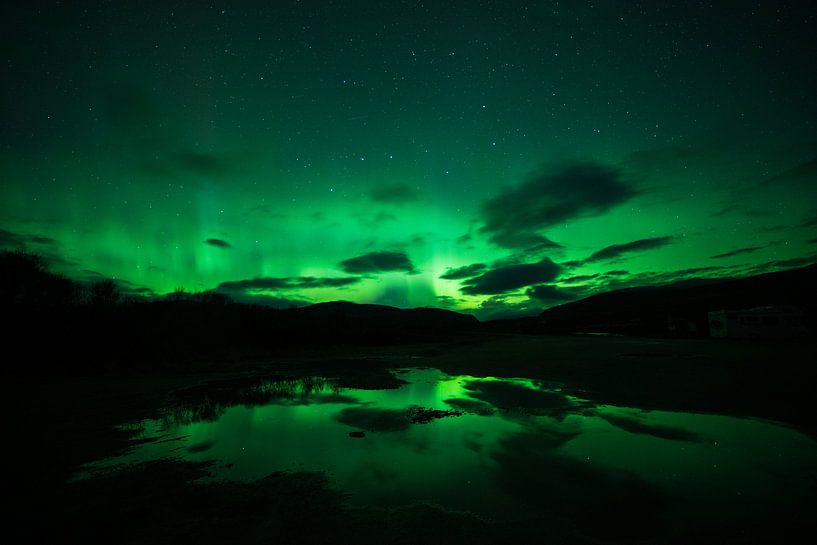Reflections of the Northern Lights by JNphotography