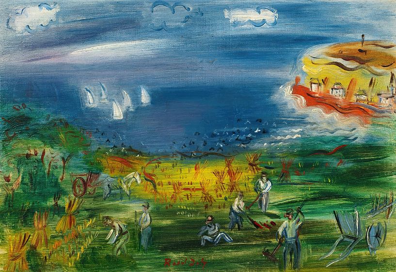 Raoul Dufy - La baie de Sainte-Adresse par Peter Balan