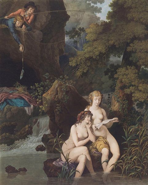 Charles Melchior Descourtis, L'espiègle par Atelier Liesjes