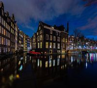 Amsterdam corner house @ night