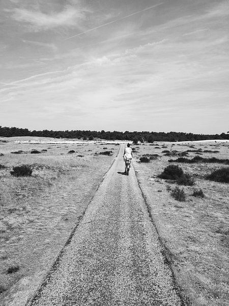 Einsamer Radfahrer von Wannatale