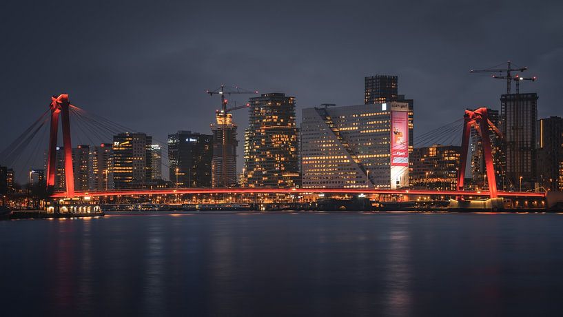 Willemsbrug rotterdam van Dennis Donders