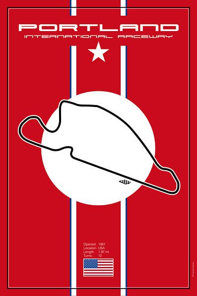 Portland International Raceway by Theodor Decker