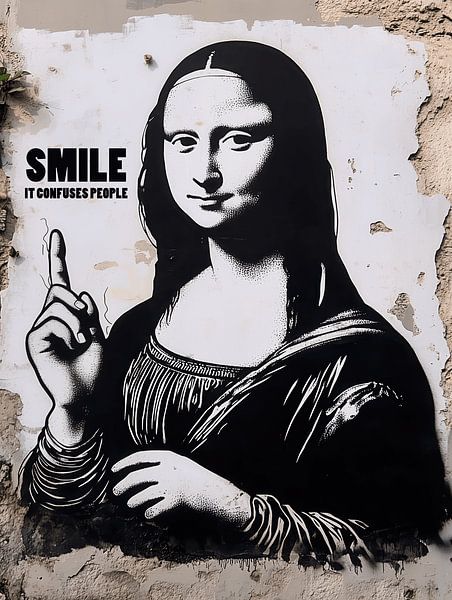 Why Mona Lisa smiles by Frank Daske | Foto & Design