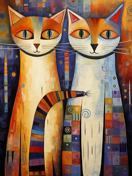 Katze abstrakt von Imagine